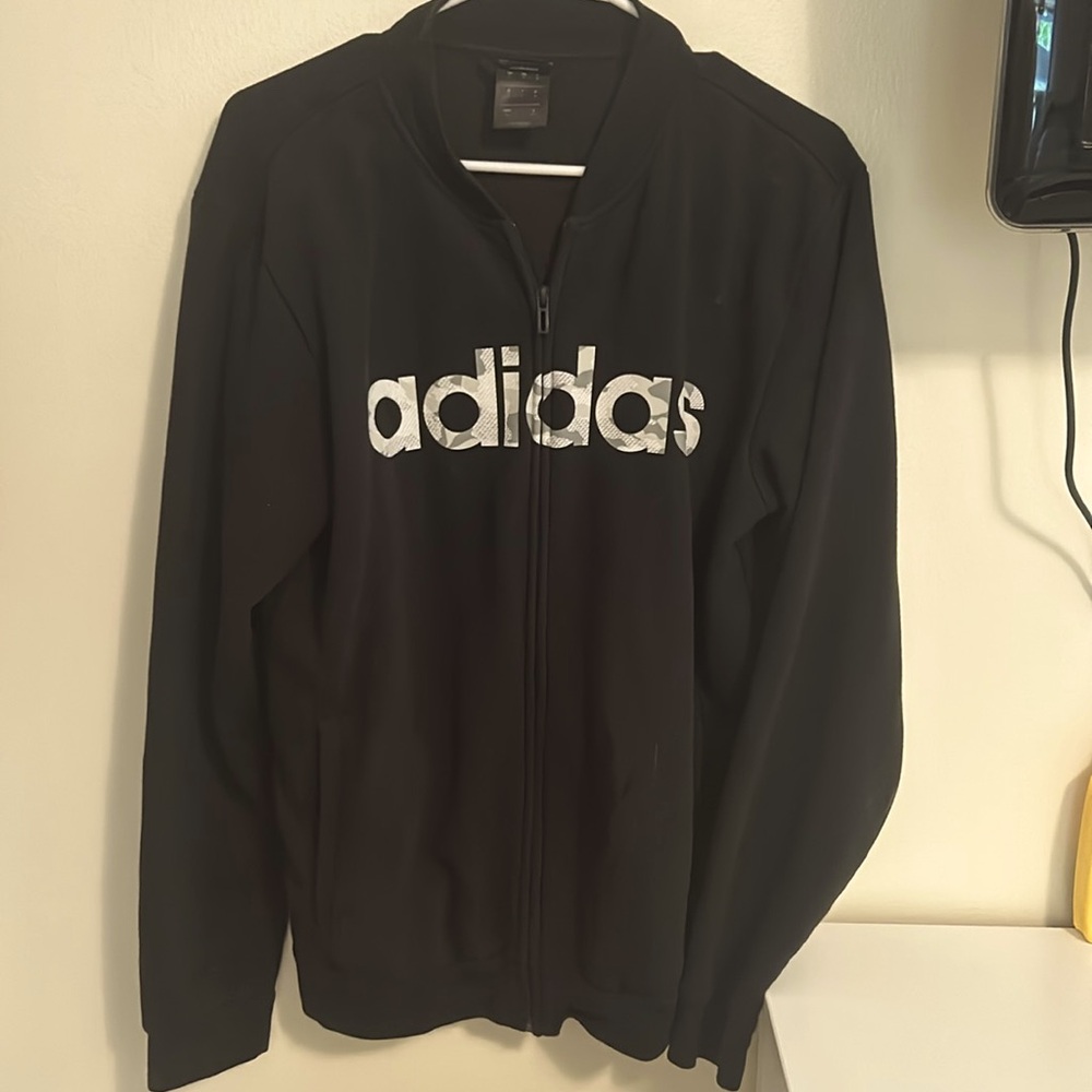 Black Adidas sweater